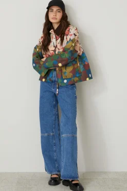 Jeans cinque tasche in denim - Blu Denim