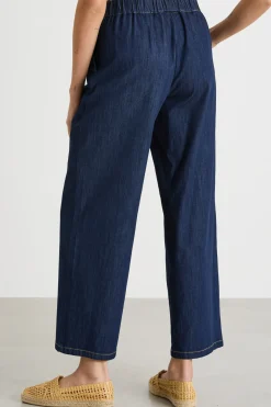Jeans con coulisse - Blu