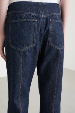 Jeans con spacchi - Blu