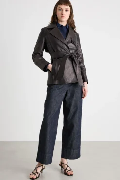Jeans con vita elasticizzata - Blu