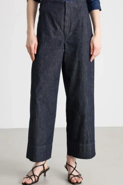 Jeans con vita elasticizzata - Blu