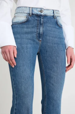 Jeans crop - Blu