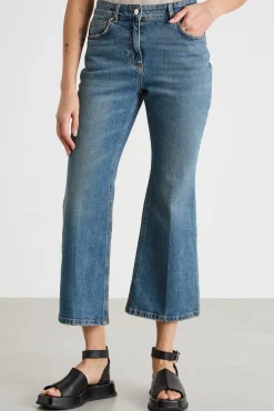 Jeans crop - Blu