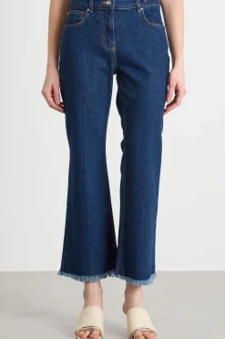 Jeans crop - Blu Notte