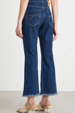 Jeans crop - Blu Notte