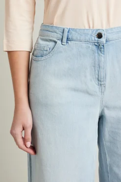 Jeans cropped - Azzurro