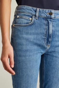 Jeans cropped - Blu Denim