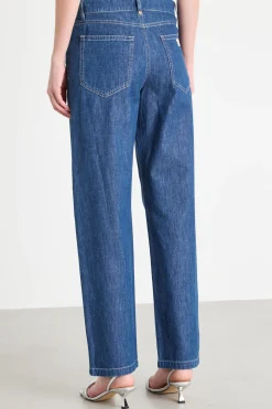 Jeans dalla linea morbida - Blu