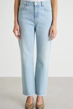 Jeans dritti - Azzurro