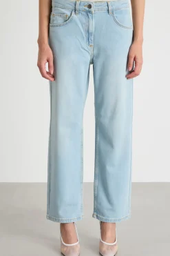 Jeans dritti - Azzurro