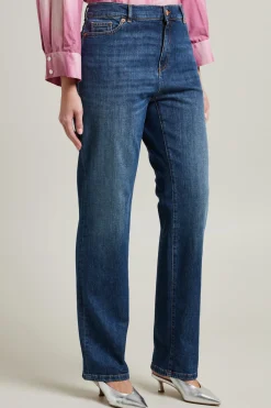 Jeans dritti - Blu