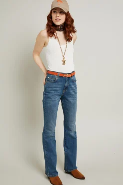 Jeans dritti in denim - Blu Jeans