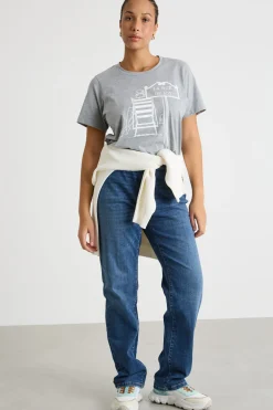 Jeans dritto - Blu