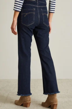 Jeans flare in denim - Blu
