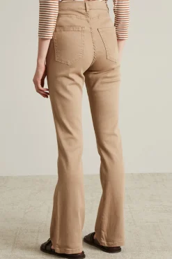 Jeans flare - Marrone Chiaro