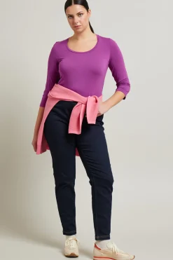 Jeans in denim - Blu