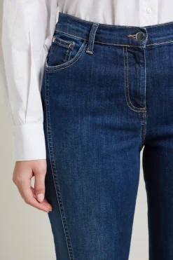 Jeans in denim - Blu