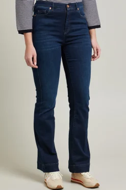 Jeans in denim stretch - Blu Scuro Denim