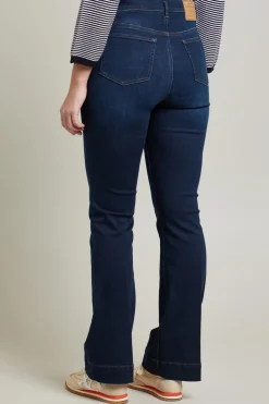 Jeans in denim stretch - Blu Scuro Denim