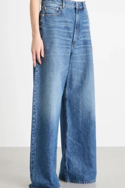 Jeans oversize - Blu