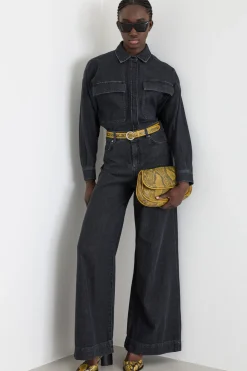 Jeans oversize - Nero