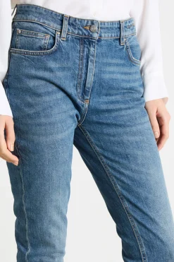 Jeans skinny a vita alta - Blu