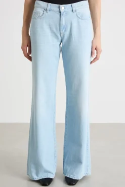 Jeans wide leg - Azzurro