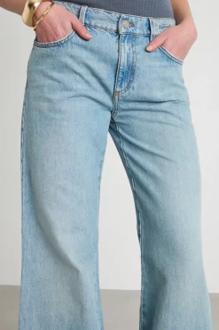 Jeans wide leg - Azzurro