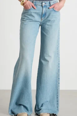 Jeans wide leg - Azzurro