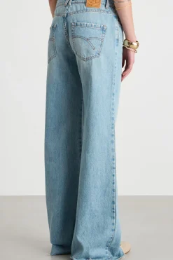 Jeans wide leg - Azzurro