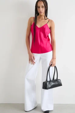 Jeans wide leg - Bianco