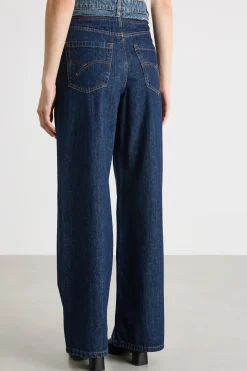 Jeans wide leg - Blu