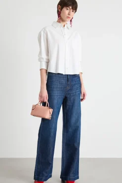 Jeans wide leg - Blu