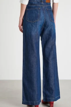 Jeans wide leg - Blu
