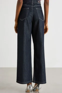 Jeans wide leg - Blu Notte