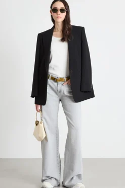 Jeans wide leg - Grigio