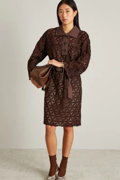 Lace dress - Cioccolato