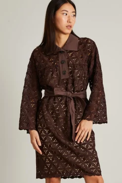 Lace dress - Cioccolato