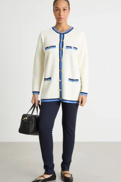 Leggings in jersey - Blu