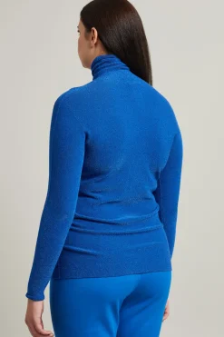 Maglia a lupetto - Blu