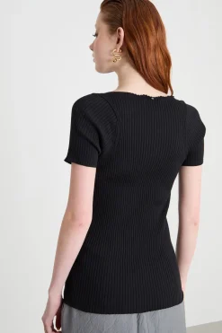 Maglia a manica corta - Nero