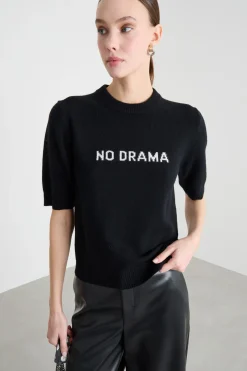 Maglia a manica corta - Nero