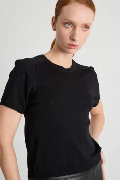 Maglia a manica corta - Nero