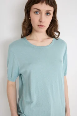 Maglia a maniche corte - Azzurro