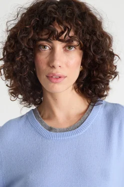 Maglia a maniche corte - Azzurro