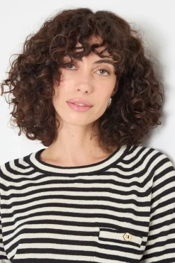 Maglia a maniche corte - Bianco Nero