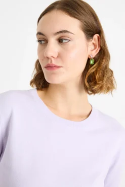 Maglia a maniche corte - Lilla