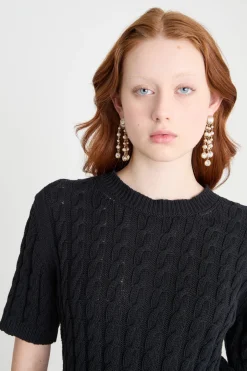 Maglia a maniche corte - Nero