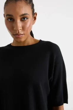 Maglia a maniche corte - Nero