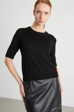 Maglia a maniche corte - Nero